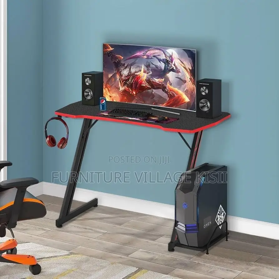Office Furniture; Gaming Table With LED Light 1400mm
