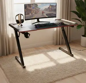 Office Furniture; Gaming Table With LED Light 1400mm