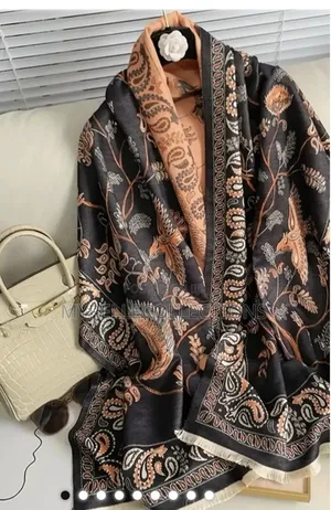 Ladies Double Sided Cashmere Scarf - Affordable Warm Scarf