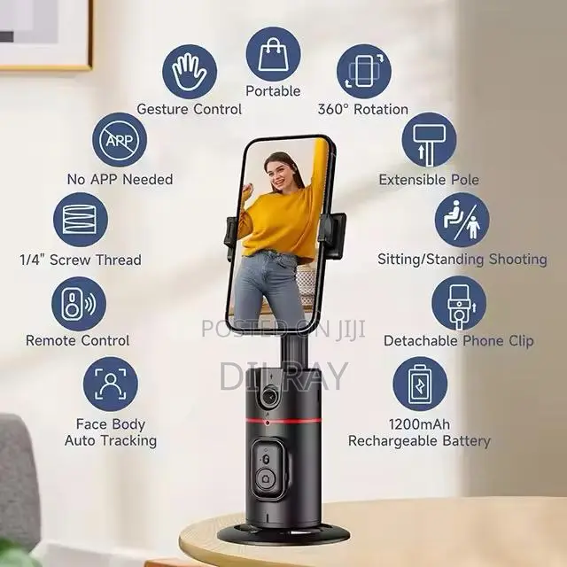 Auto Face Tracking Selfie Stick Tripod