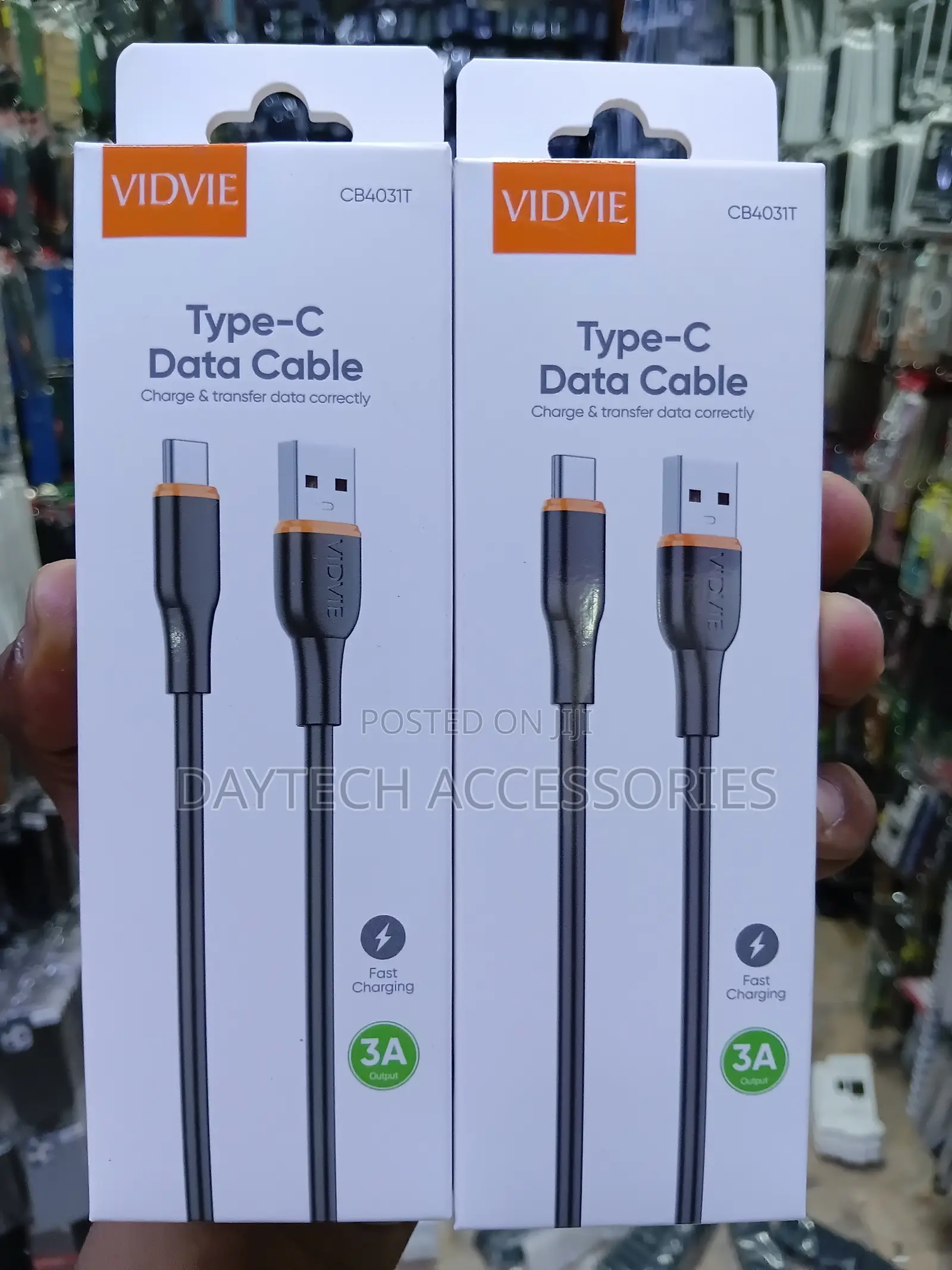 Vidvie Type-C Data Cable for Fast Charging and Data Transfer - 1M