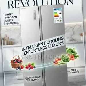 528 Litres Bolesi Side by Side Built in Refrigerator