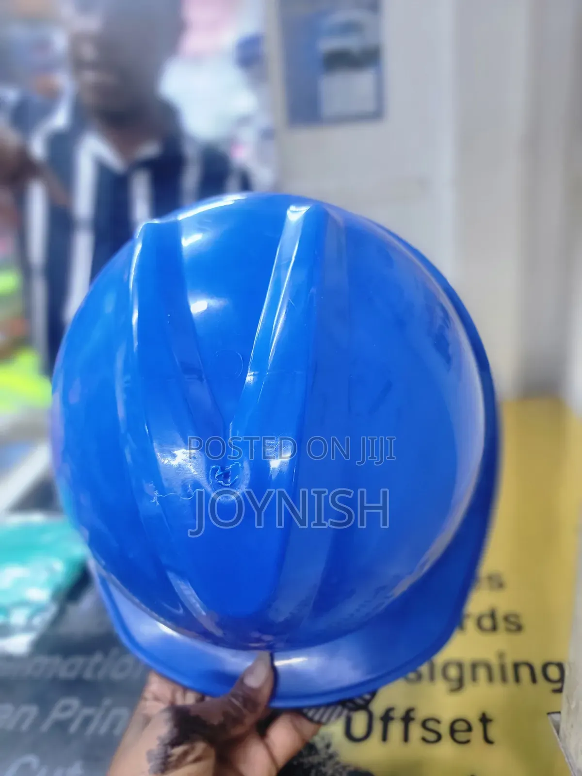 Construction Helmet Blue