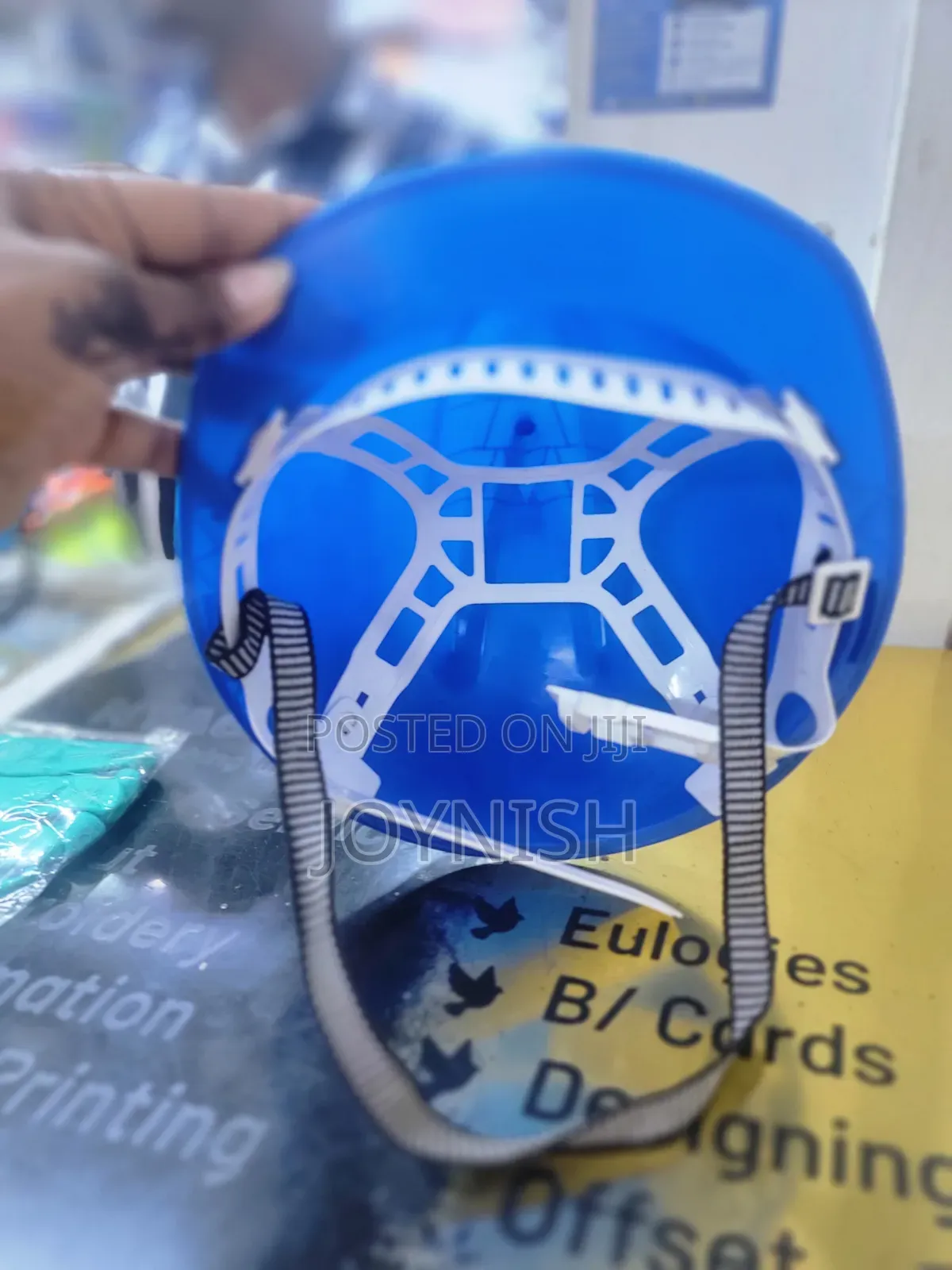 Construction Helmet Blue