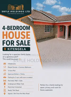 4bdrm House in Kitengela for sale