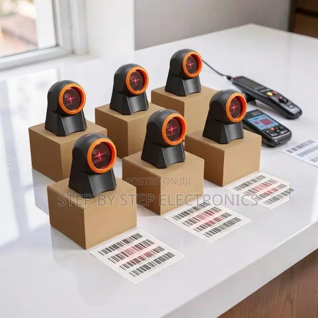 Factory Deals 1D 2D Desktop Table Mount Barcode Scanner Readers
