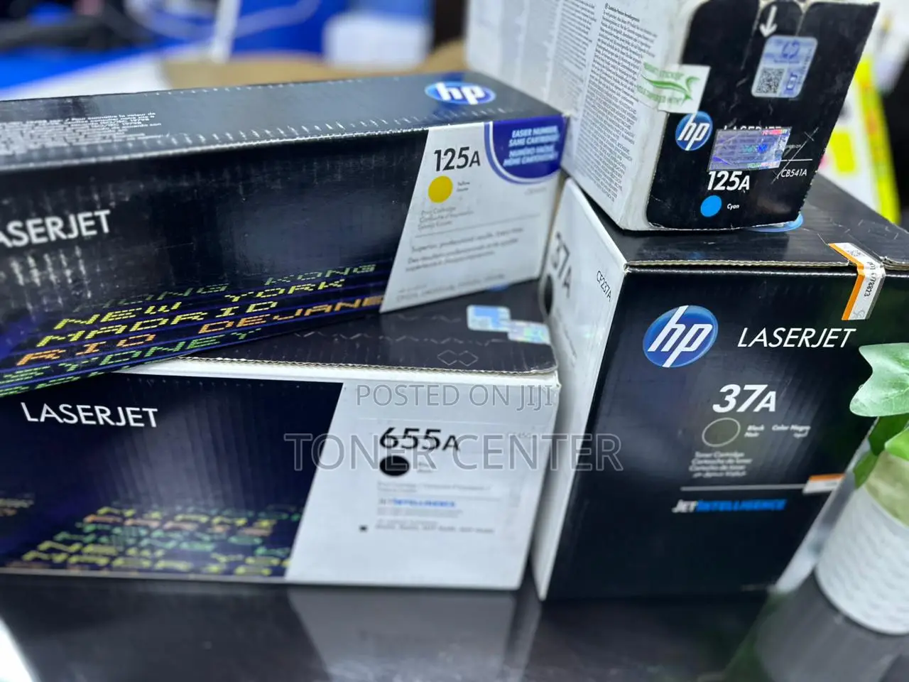 HP 125A Yellow Laser Jet Toner Cartridge – CB542A