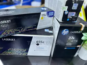 HP 125A Yellow Laser Jet Toner Cartridge – CB542A