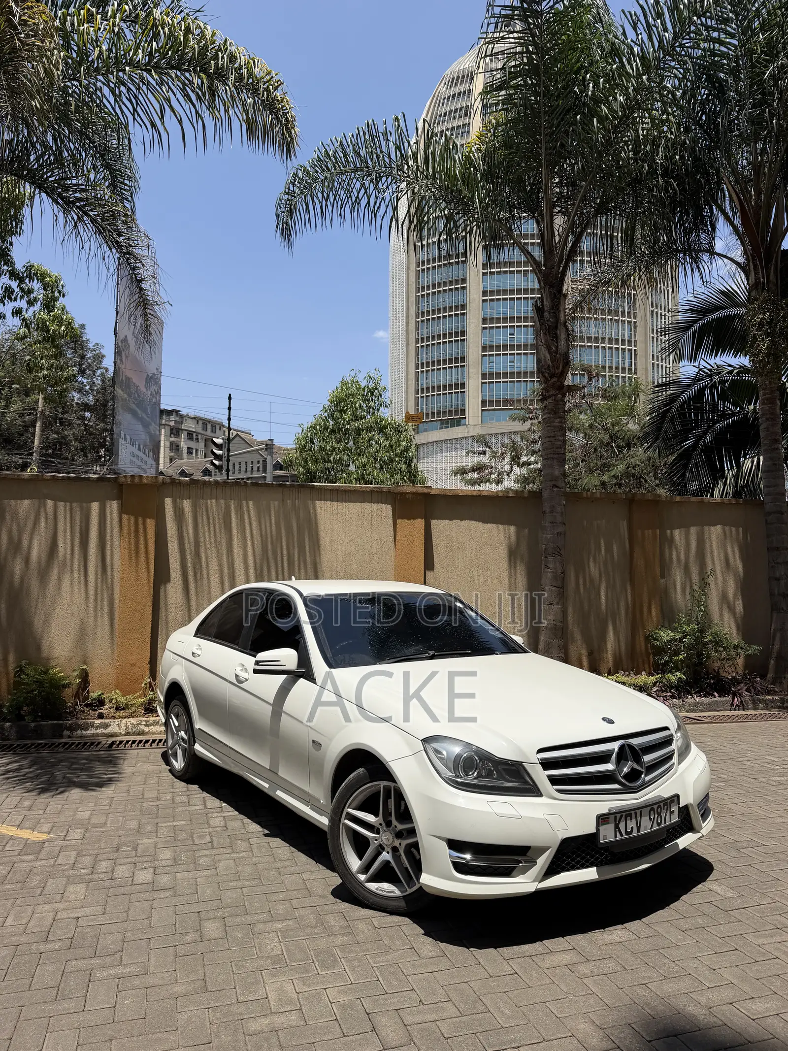 Mercedes-Benz C200 2012 White