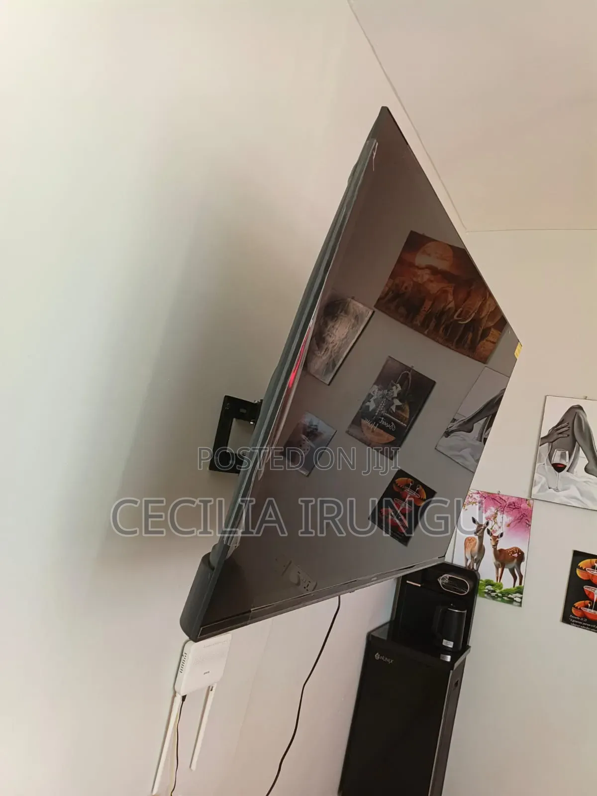 TV, Dispenser, Microwave