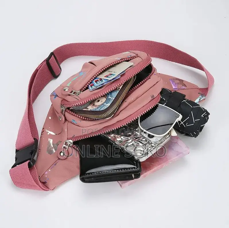 Unisex Running Chest Bag Crossbody Sling Waist Pack for Sport & Travel