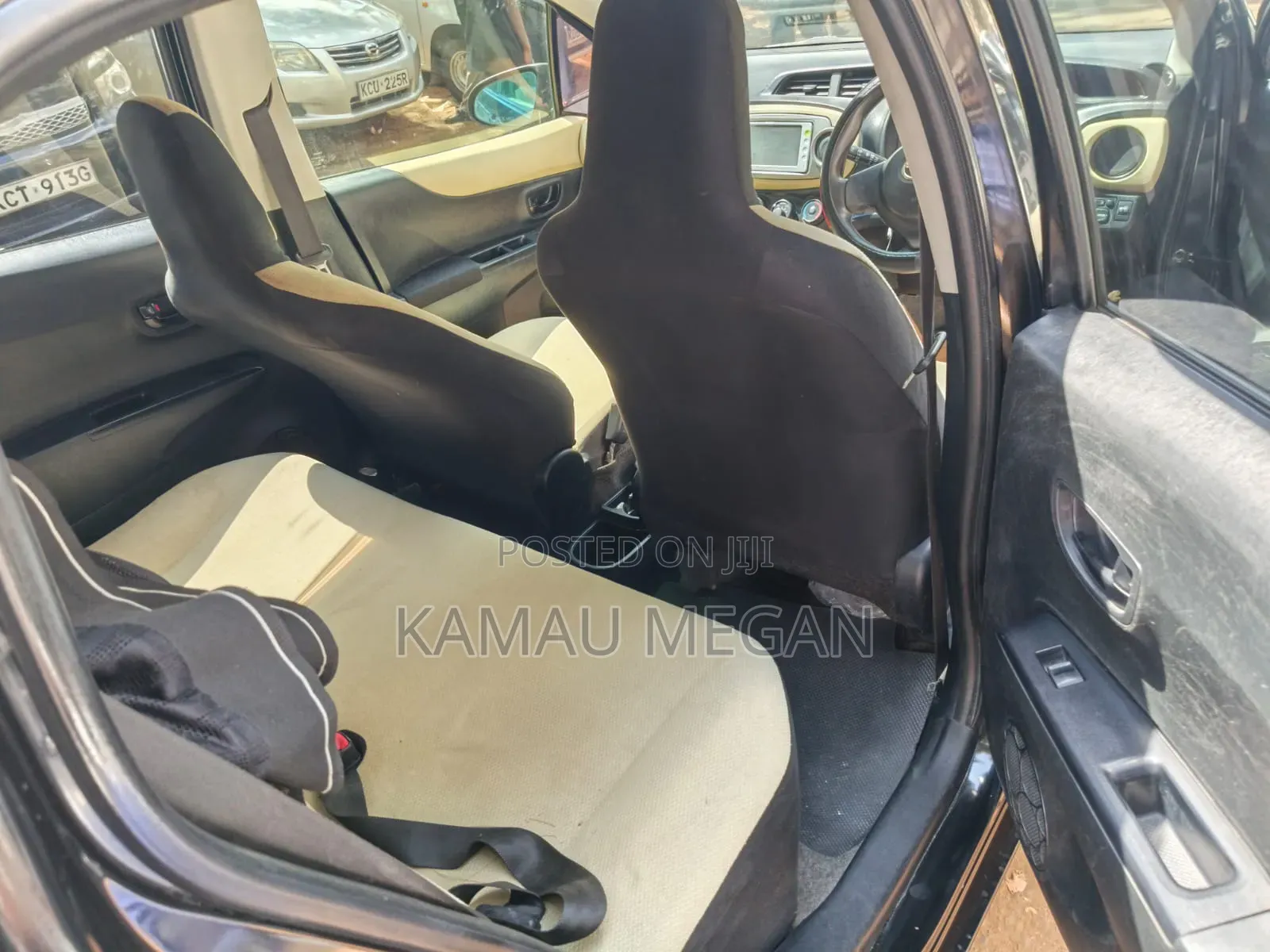 Toyota Vitz 2012 Black