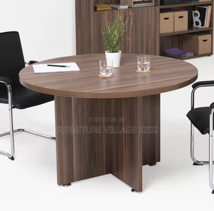 Office Furniture; Round Wooden Conference OfficeTable.