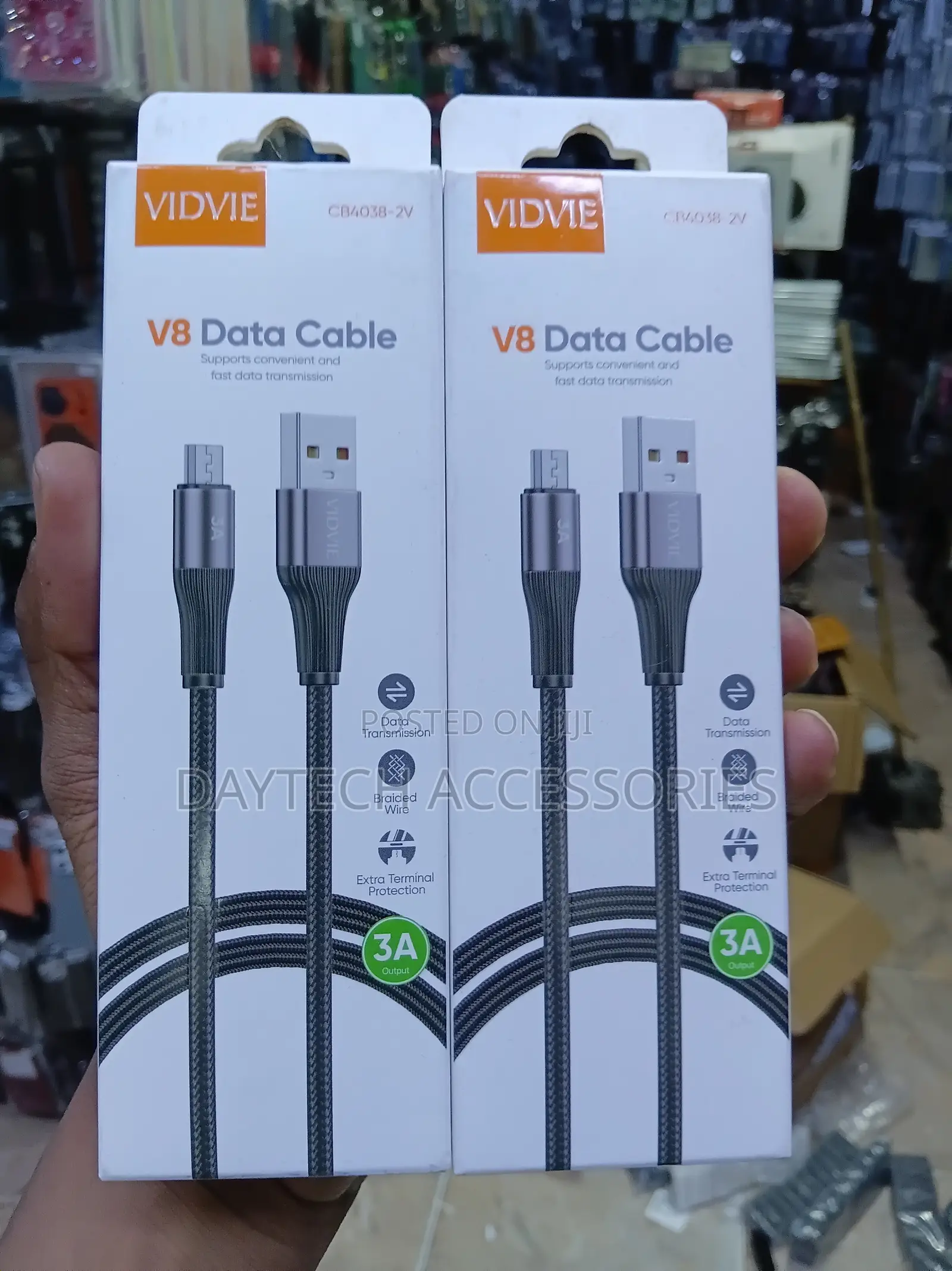 Vidvie Micro USB Fast Charging & Data Cable for Android