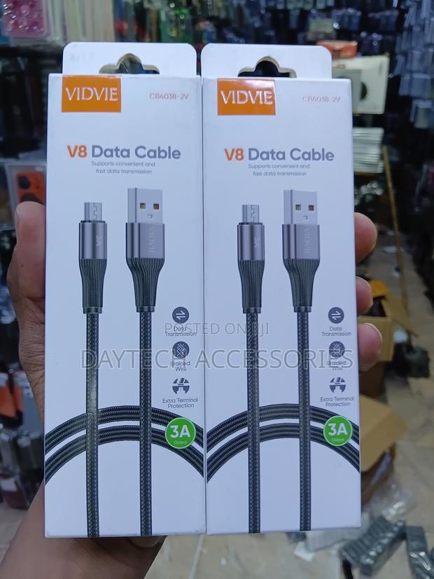 Vidvie Micro USB Fast Charging & Data Cable for Android - thumbnail 3