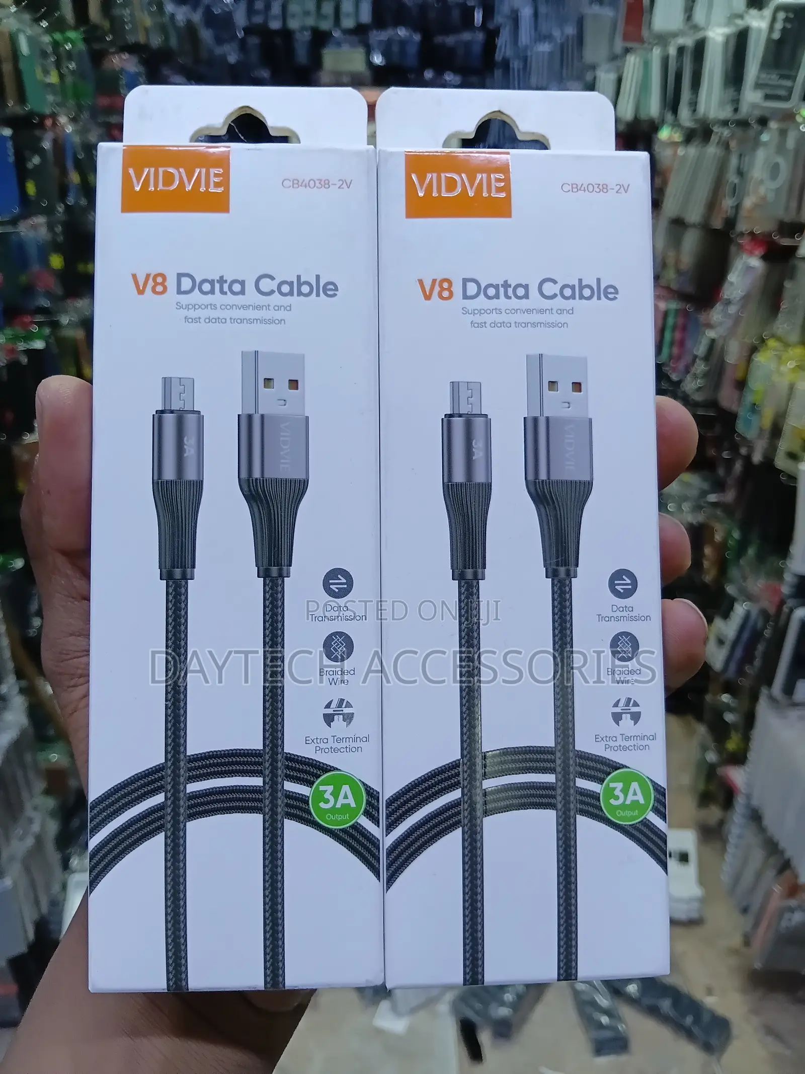 Vidvie Micro USB Fast Charging & Data Cable for Android