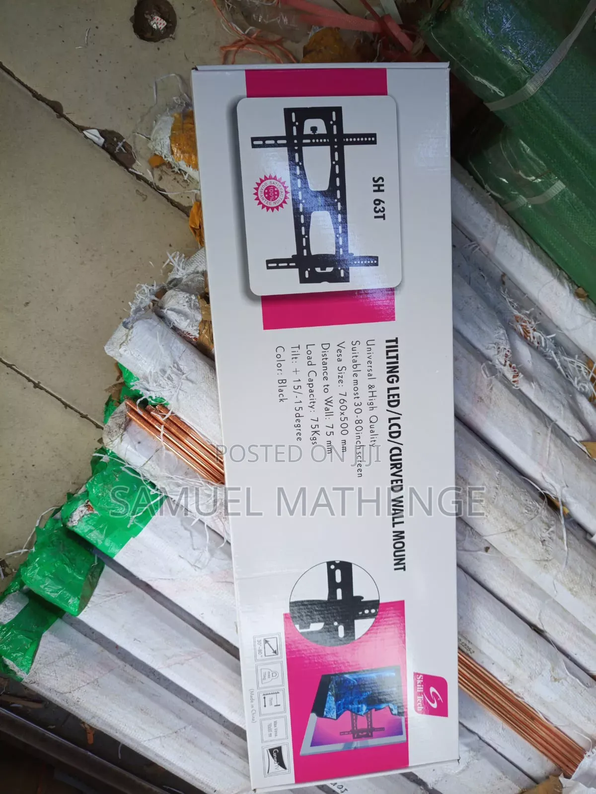 63T TV Bracket – Up to 75KG Capacity
