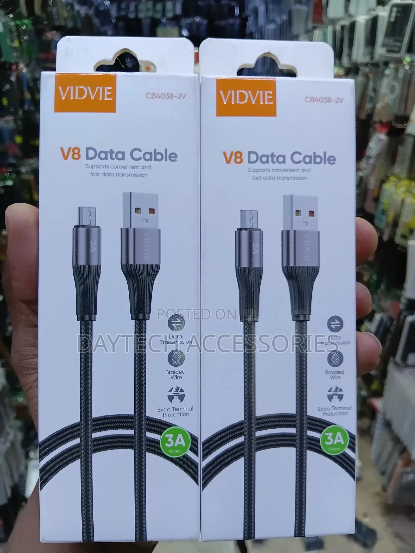 VIDVIE USB to Micro USB Reliable Charging and Data Cord - 1.5M