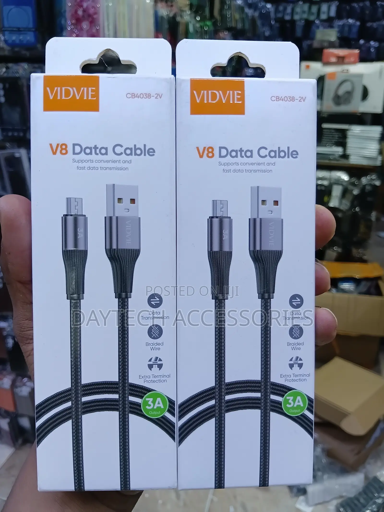 VIDVIE USB to Micro USB Reliable Charging and Data Cord - 1.5M