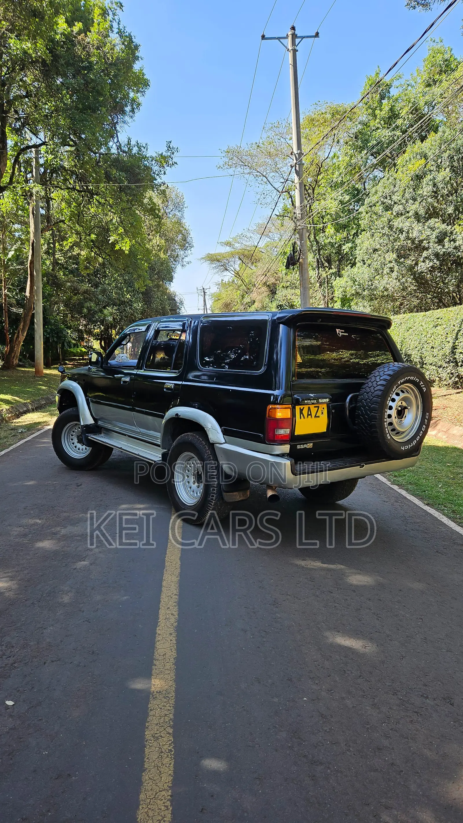 Toyota Hilux Surf 3.0DT 2000 Black