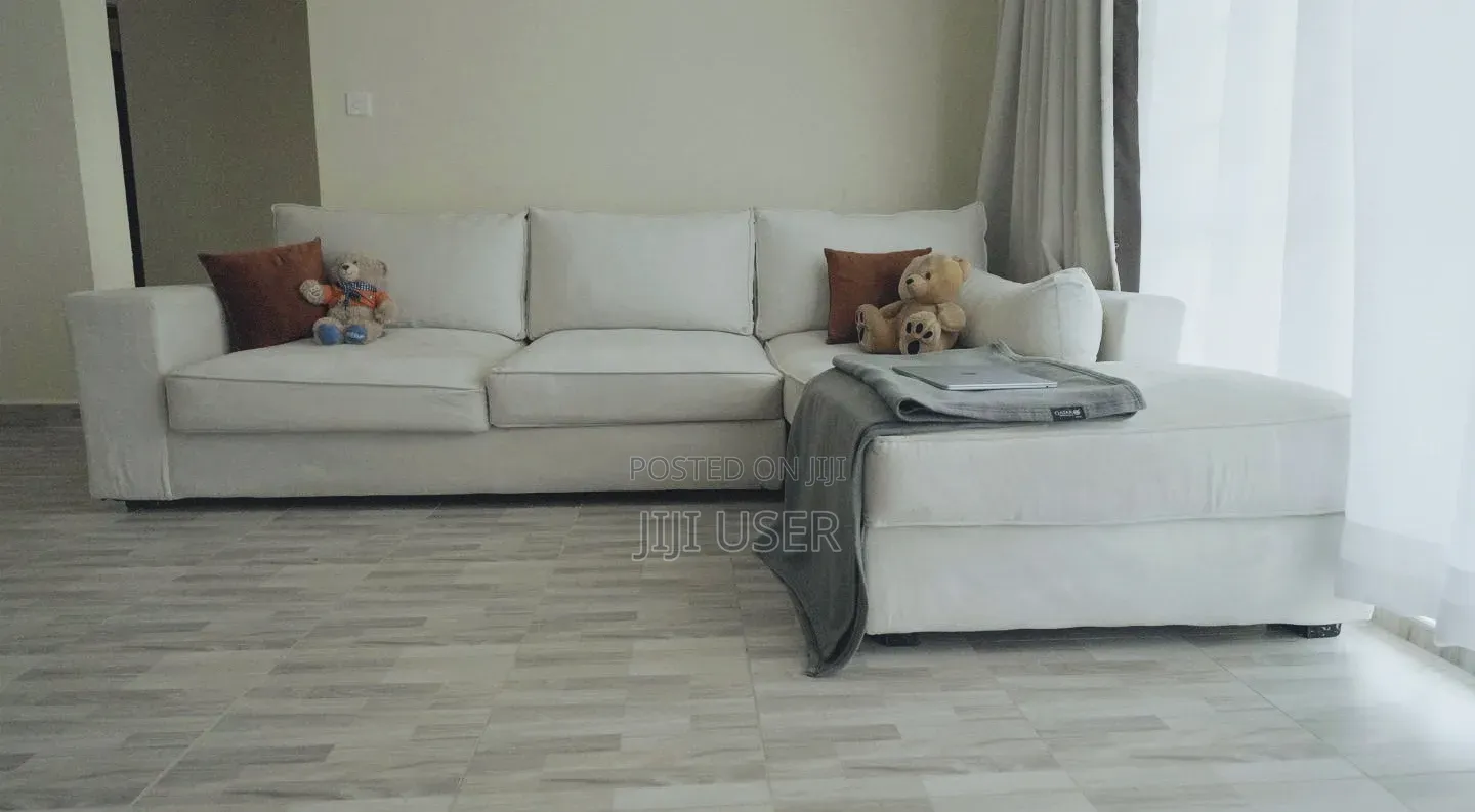 5 Seater L Sofa Set