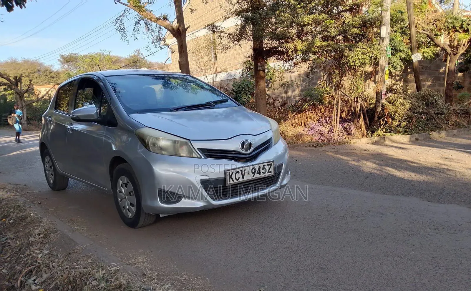 Toyota Vitz 2012 Gray