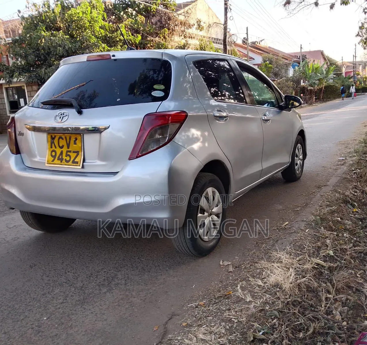 Toyota Vitz 2012 Gray