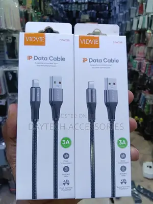 The Vidvie CB4038i USB to Lightning (iP) Data & Charging Cable.