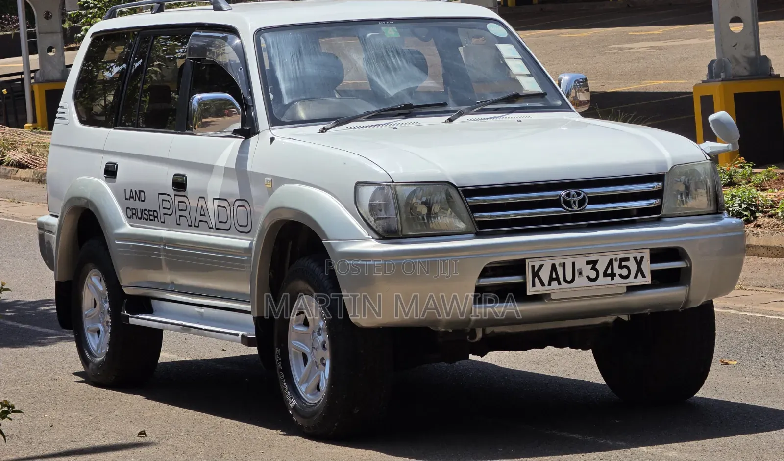Toyota Land Cruiser Prado 1998 Silver