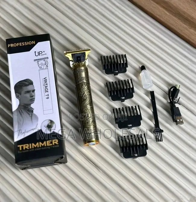 Sharp Steel Blades Vintage T9 Hair Clipper Shaving Machine