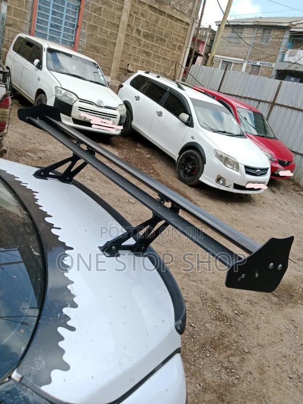 Double _Blade /Deck GT_style Rear Wing Spoiler