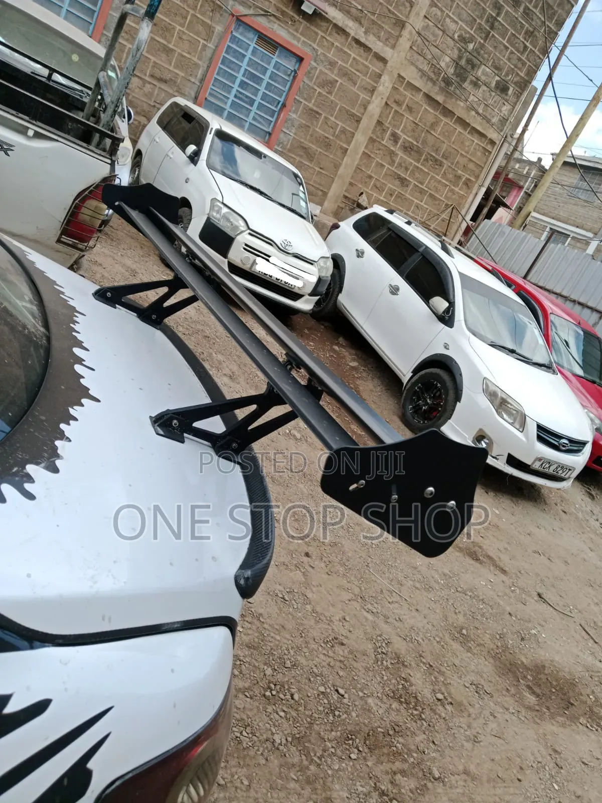 Double _Blade /Deck GT_style Rear Wing Spoiler