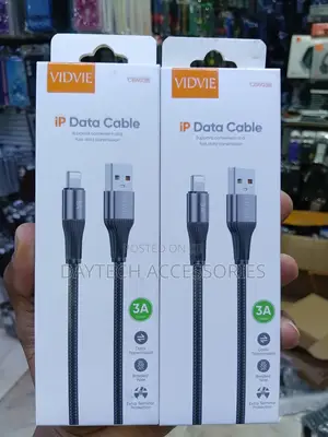 VIDVIE CB4038i USB-A to Lightning (iP) Fast Charging & Data Cable