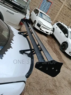Lightweighaluminum Alloy Adjustable Angle Brackets Double Wing Spoiler