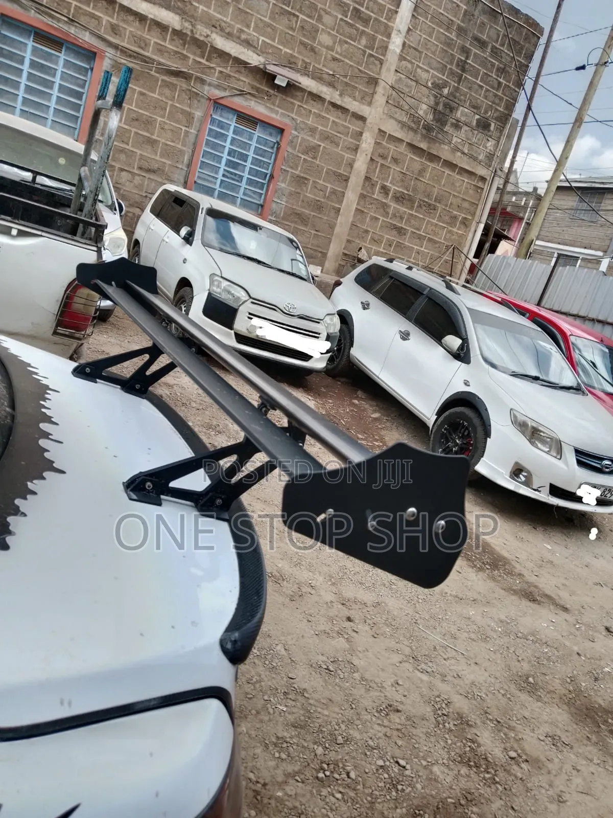 Lightweighaluminum Alloy Adjustable Angle Brackets Double Wing Spoiler