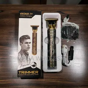 Smooth Hair Trimming Vintage T9 Hair Clipper Shaving Machine