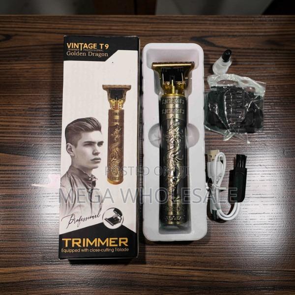 Smooth Hair Trimming Vintage T9 Hair Clipper Shaving Machine