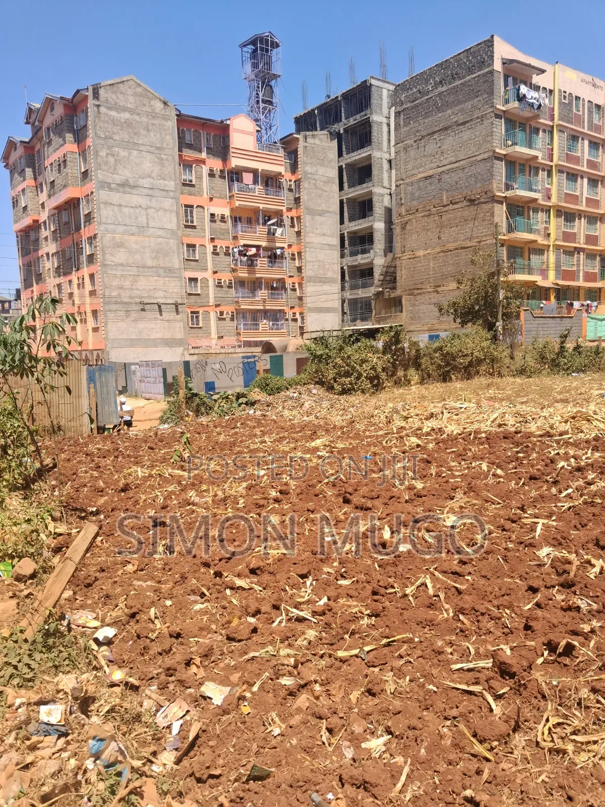 Kasarani Seasons Commercial Well Drained Red Soil Corner Plot