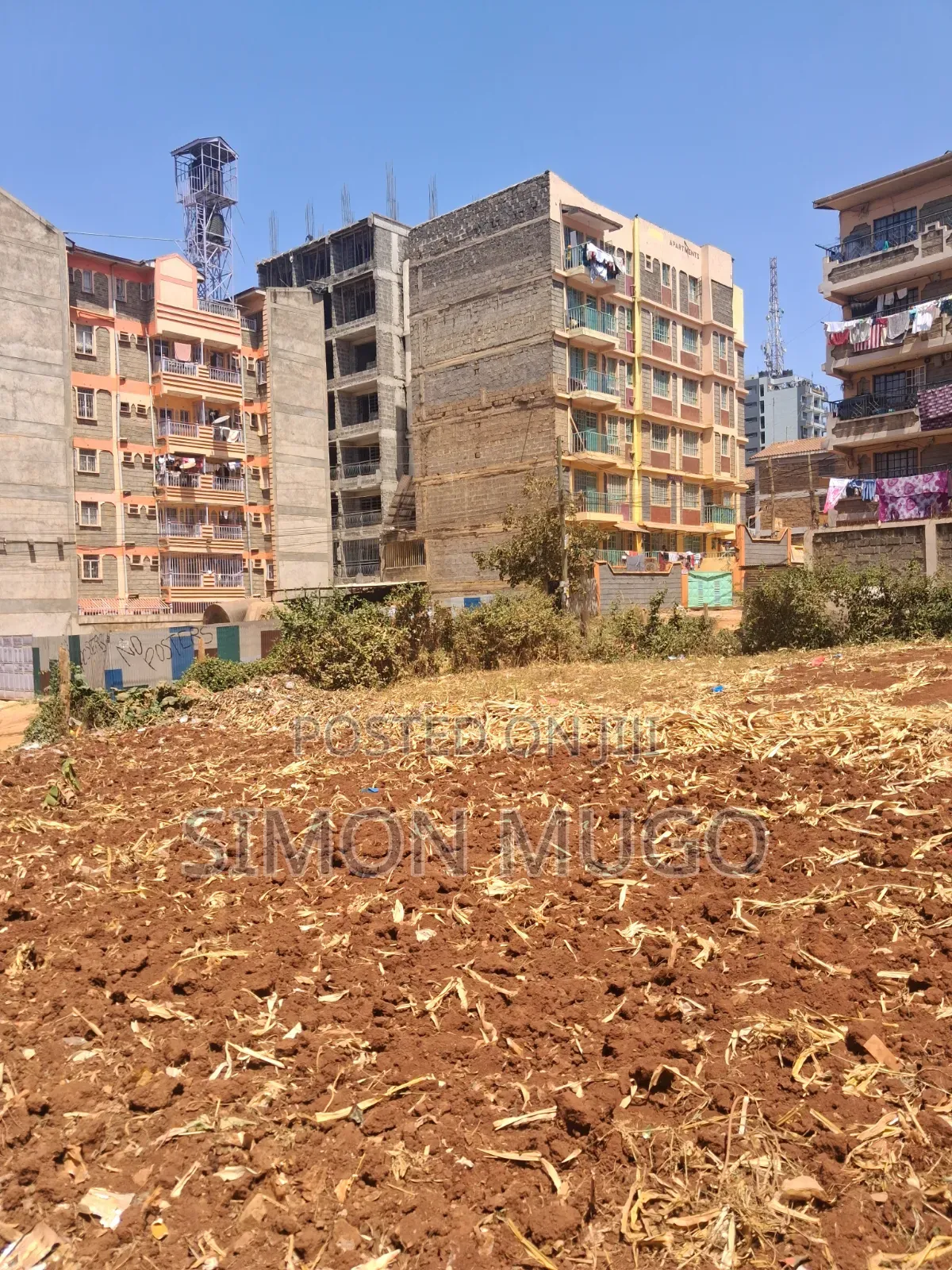 Kasarani Seasons Commercial Well Drained Red Soil Corner Plot