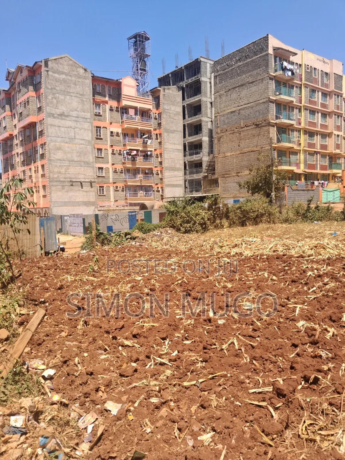 Kasarani Seasons Commercial Well Drained Red Soil Corner Plot