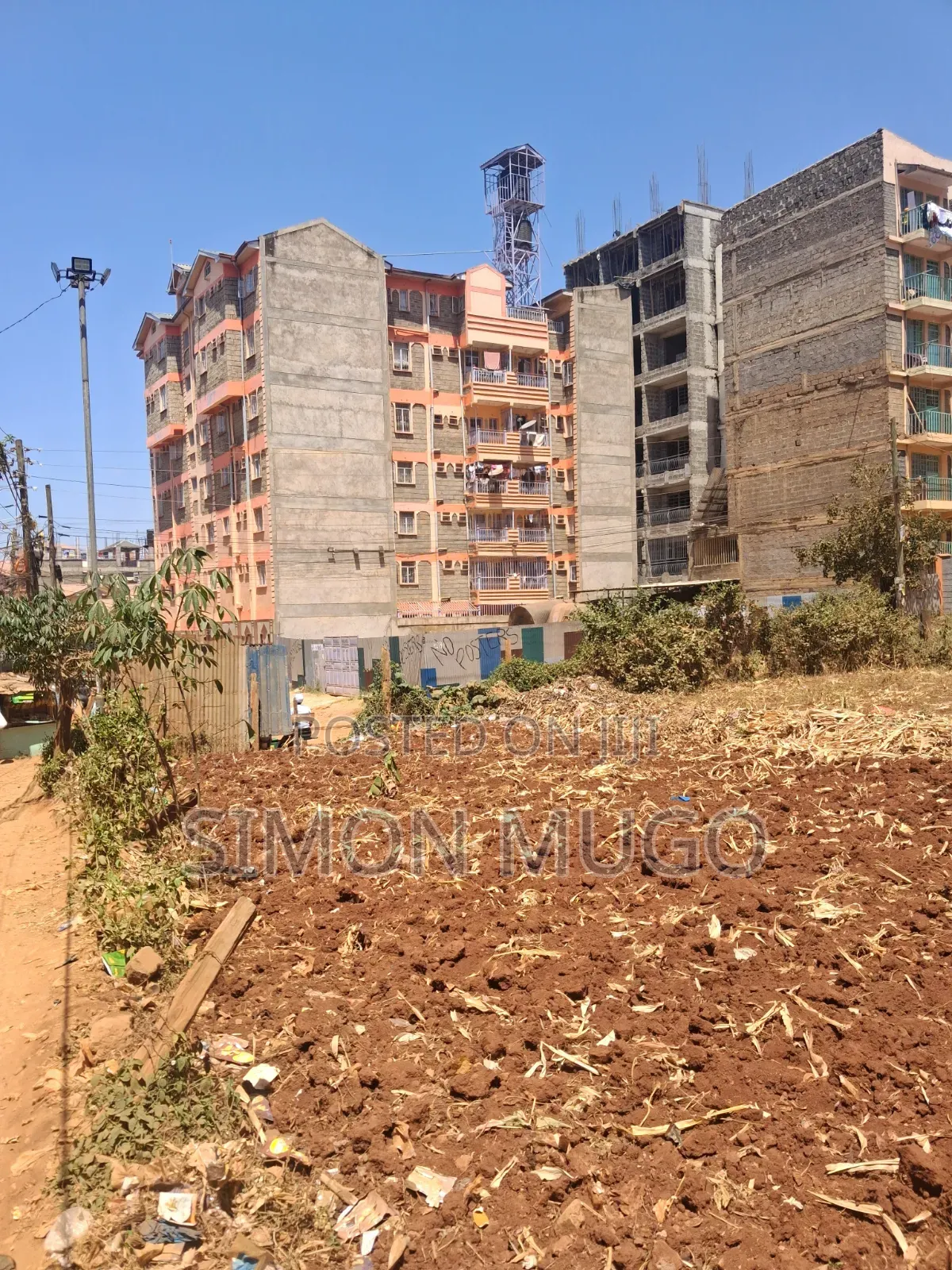 Kasarani Seasons Commercial Well Drained Red Soil Corner Plot