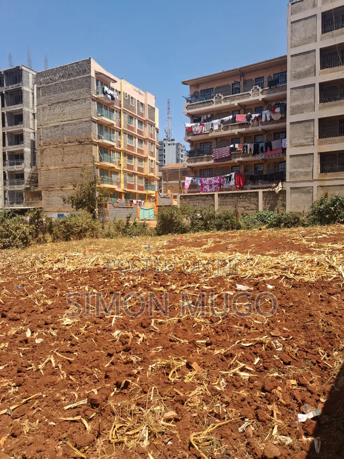 Kasarani Seasons Commercial Well Drained Red Soil Corner Plot