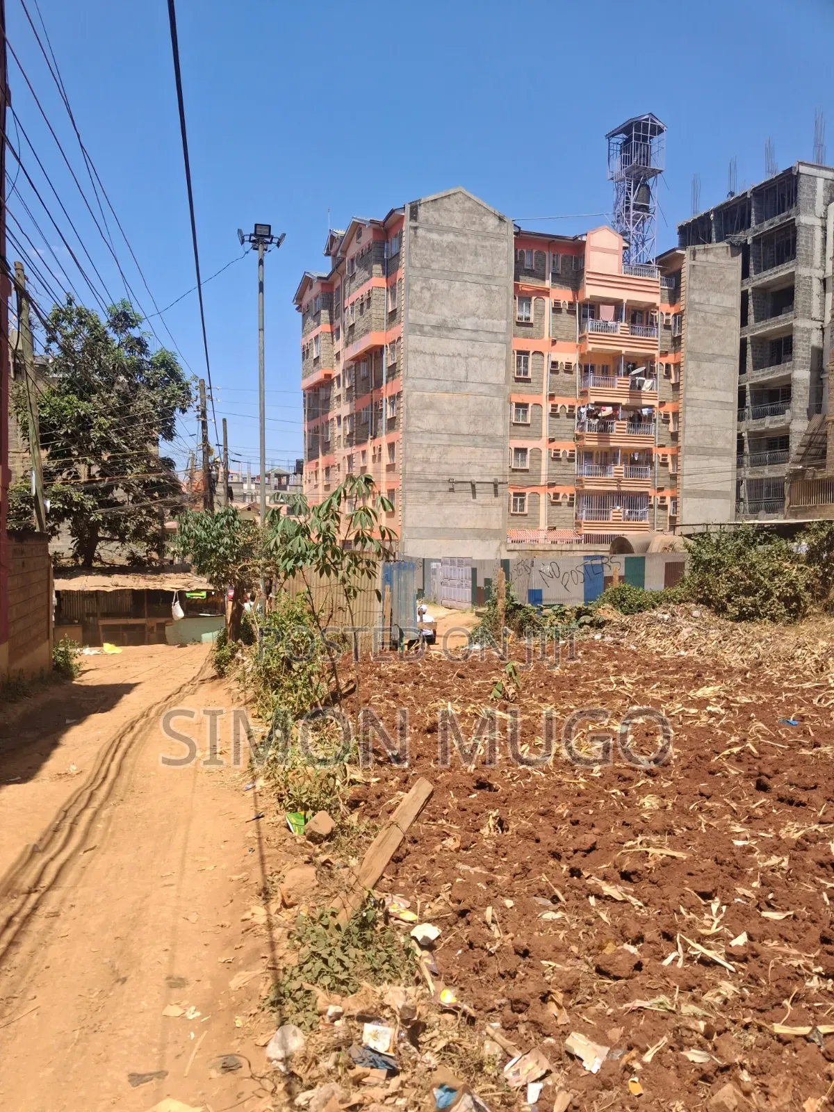 Kasarani Seasons Commercial Well Drained Red Soil Corner Plot
