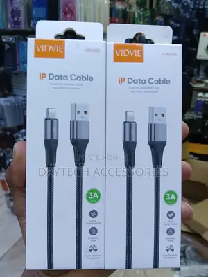 VIDVIE CB4038i USB-A to Lightning (iP) Fast Charging & Data Cable
