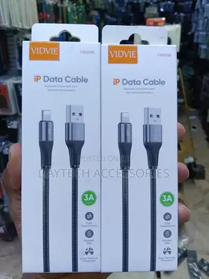 VIDVIE CB4038i USB-A to Lightning (iP) Fast Charging & Data Cable