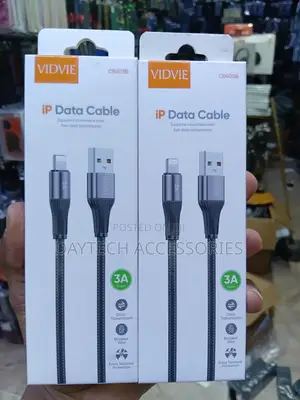 VIDVIE CB4038i USB-A to Lightning (iP) Fast Charging & Data Cable