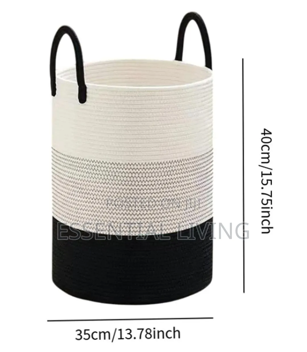 Laundry Hamper Large Rope Laundry Hamper Woven Basket With Handles