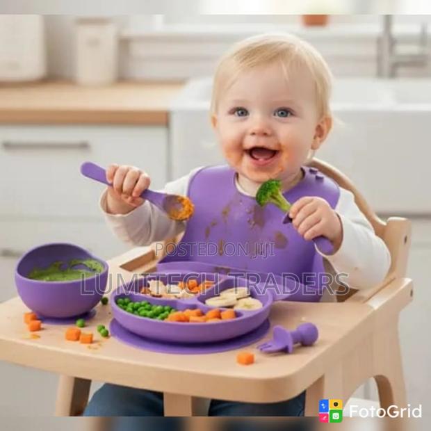 6pcs Silicone Cutlery Set for Kids