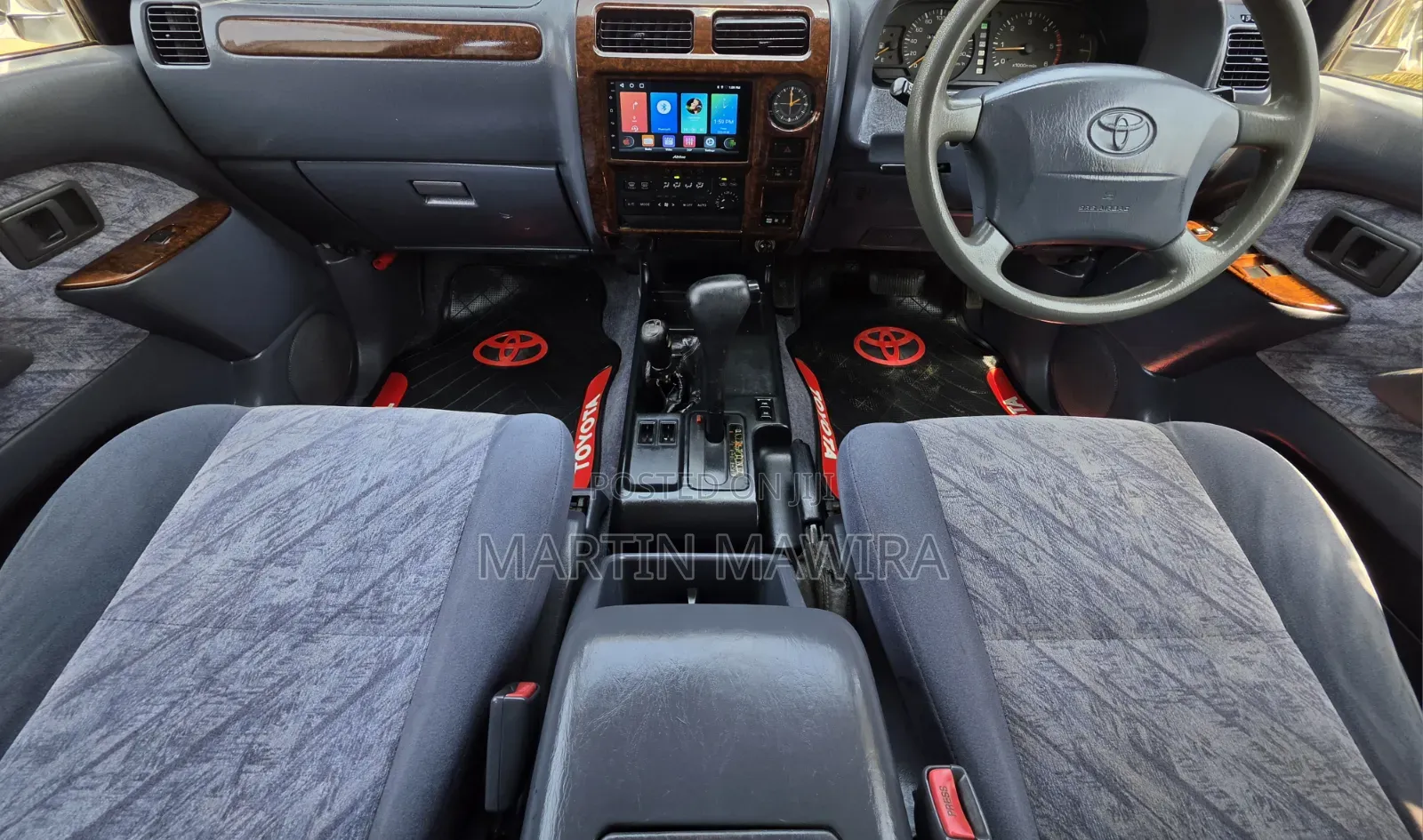 Toyota Land Cruiser Prado 1998 Silver