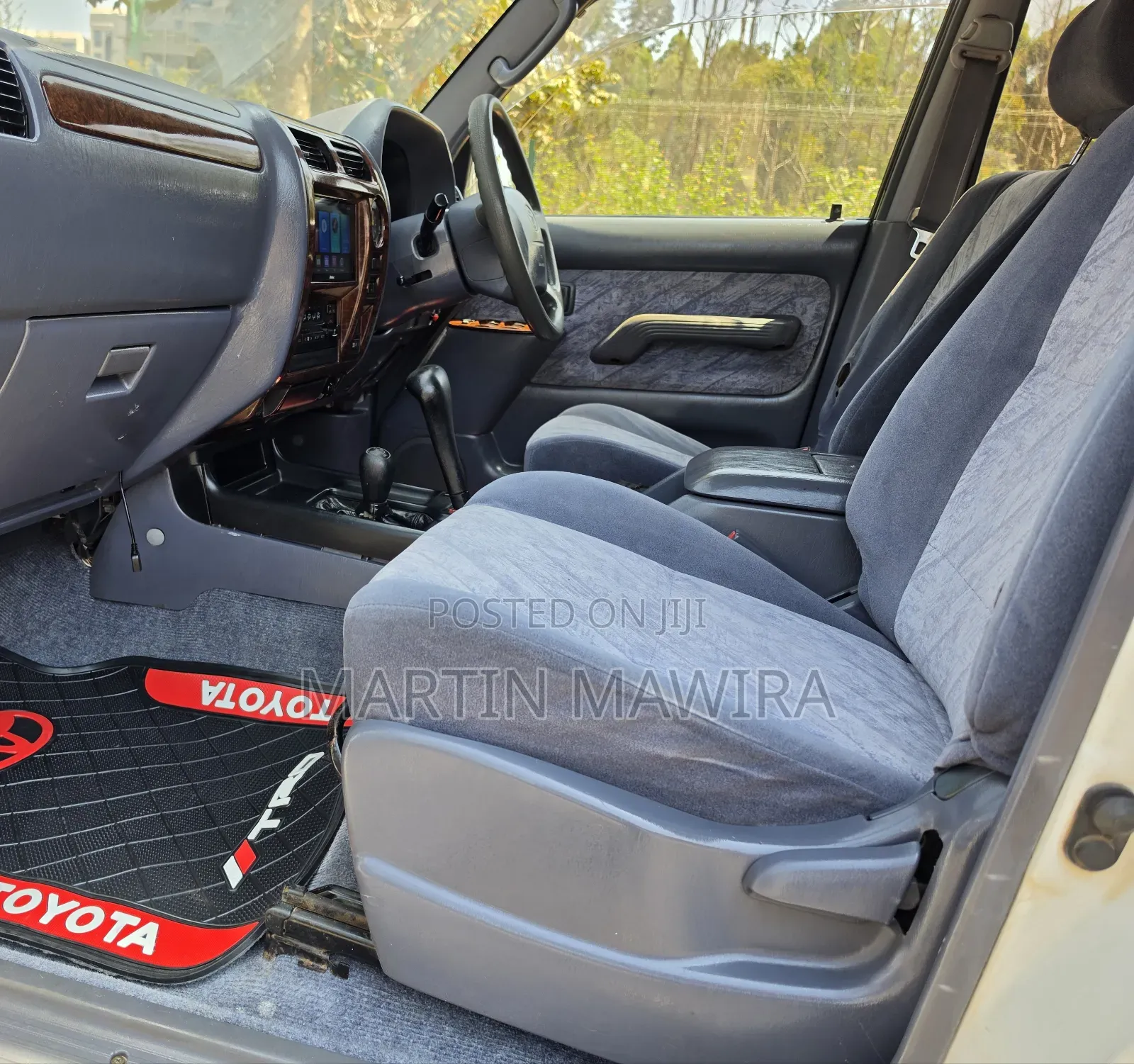 Toyota Land Cruiser Prado 1998 Silver